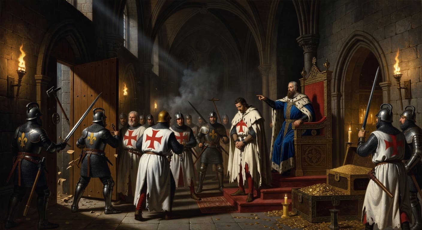 The Friday the 13th Massacre: How Philip IV Destroyed the Knights Templar