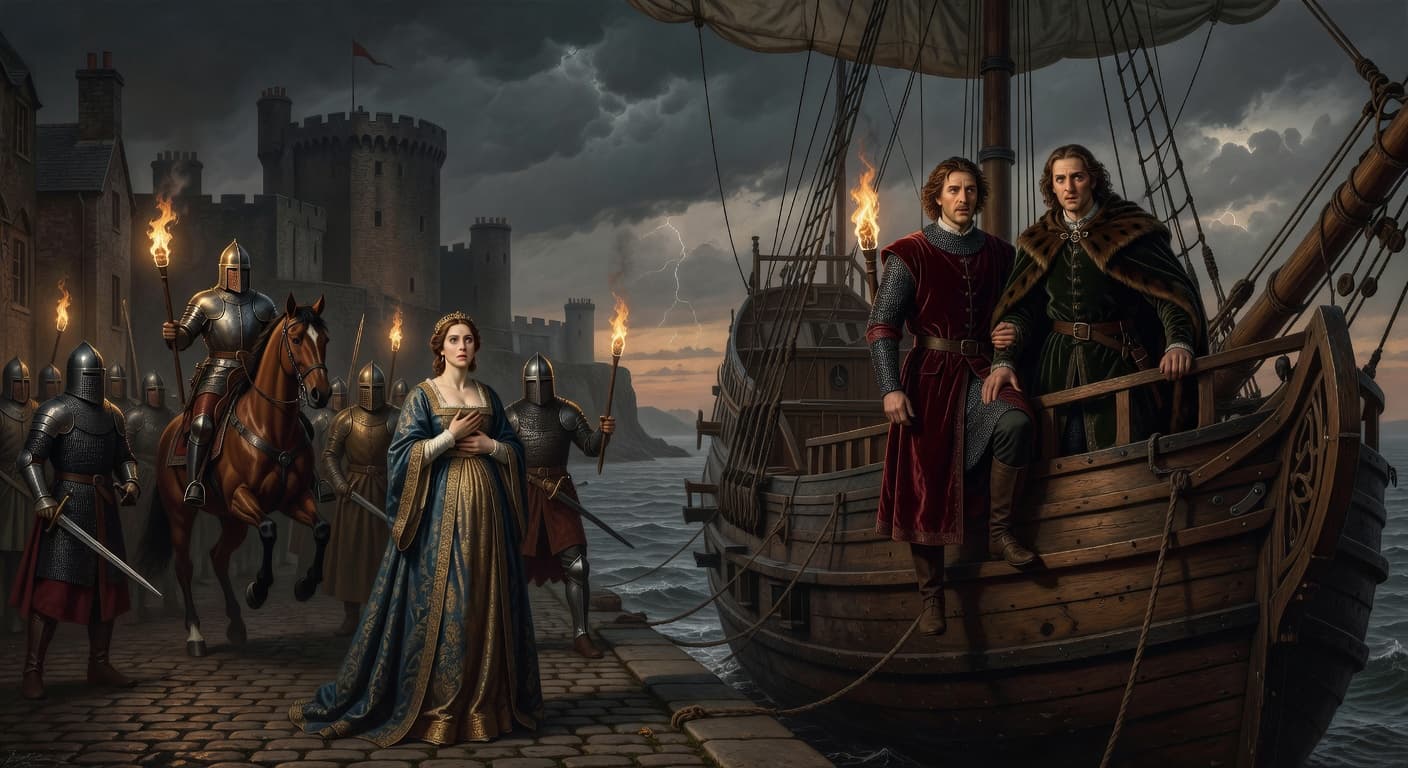 The King Who Abandoned His Pregnant Queen to Save His Favorite