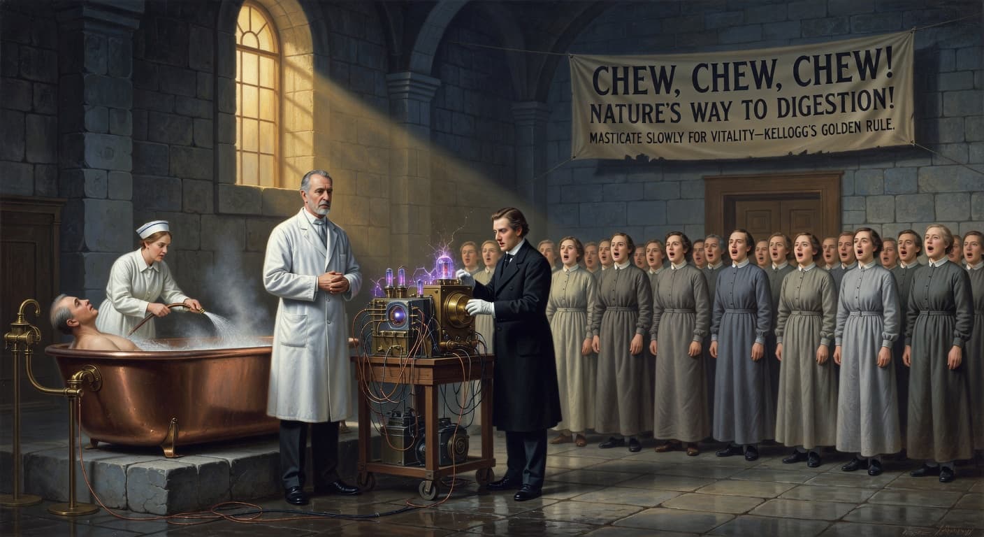 Dr. Kellogg's Sanitarium: Enemas, Electrical Eyeball Treatments, and the Chewing Song